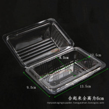 health plastic clamshell food container box (clear PP packaging)